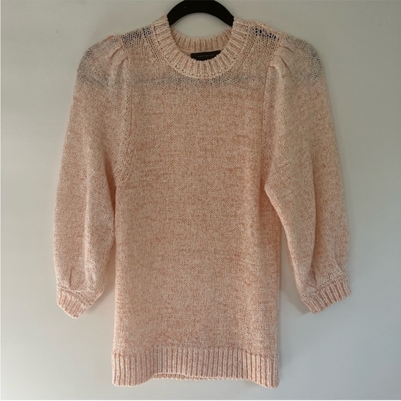 Ann Taylor Women's Sweater in Soft Pink - Picture 2 of 5